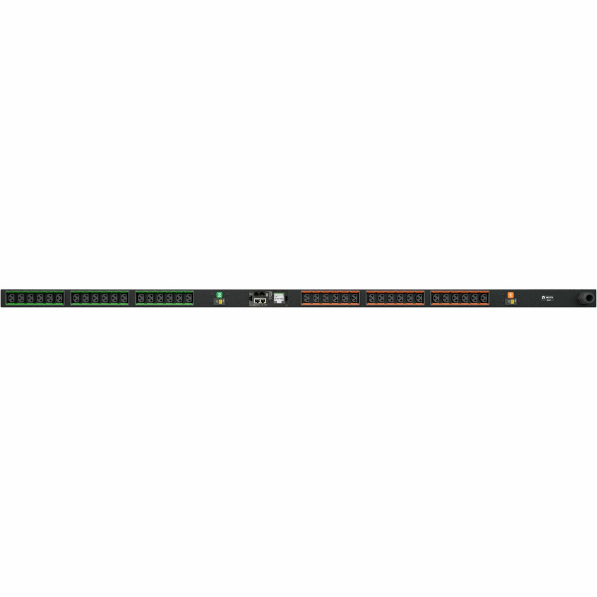 Vertiv Geist Monitored RPDU with Next-Generation IMD| 30A| 208V| 0U Rack| (36) Combination C13/C19 outlets| NEMA L6-30P Plug | 4.9kW| VP4N30AM - VP4N30AM
