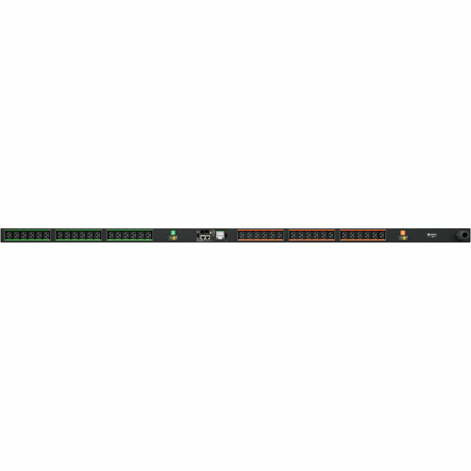 Vertiv Geist Monitored RPDU with Next-Generation IMD| 30A| 208V| 0U Rack| (36) Combination C13/C19 outlets| NEMA L6-30P Plug | 4.9kW| VP4N30AM - VP4N30AM