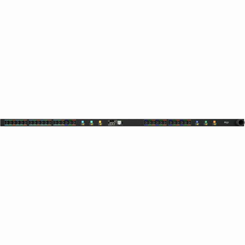 Vertiv Geist Monitored Rack PDU with Next-Generation IMD| 60A| 208V DELTA| 0U| (30) Combination C13/C19 outlets| 3P+E (IP44)| 17.2kW| VP4N60AE - VP4N60AE