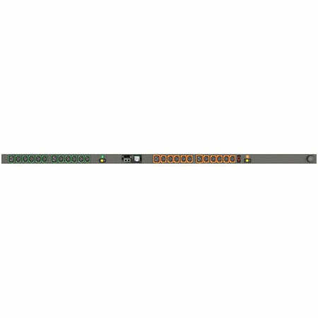 Vertiv Geist Switched Rack PDU with Next Generation IMD - 0U| 30A| 208V| (20) U-Lock C13 and (4) U-Lock C19 Receptacles| 4.9kW| NEMA L6-30P| VP5N30AU - VP5N30AU