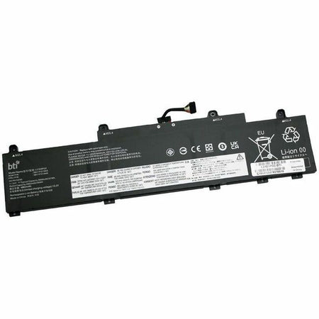 BTI L21D3PG2-BTI 11.52V 57WHR LI-ION BATTERY 5B11F21941, 5B11H56343, 5B11M90005, L21C3PG2, SB11F21947, 5B11F21946, 5B11H56344, 5B11M90006, L21D3PG2, SB11H56243, 5B11F21953, 5B11M90003, 5B11M90007, L21M3PG2, SB11H56244, 5B11H56342, 5B11M90004, 5B11M90008, SB11F21945, SB11H56245 THINKPAD C14 GEN 1, L14 GEN 3 21C1, L15 GEN 3, L15 GEN 3 21C8, C14 GEN 1 21C9, L14 GEN 3 21C2, L15 GEN 3 21C3, C14 GEN 1 21CA, L14 GEN 3 21C5, L15 GEN 3 21C4, L14 GEN 3, L14 GEN 3 21C6, L15 GEN 3 21C7 - L21D3PG2-BTI