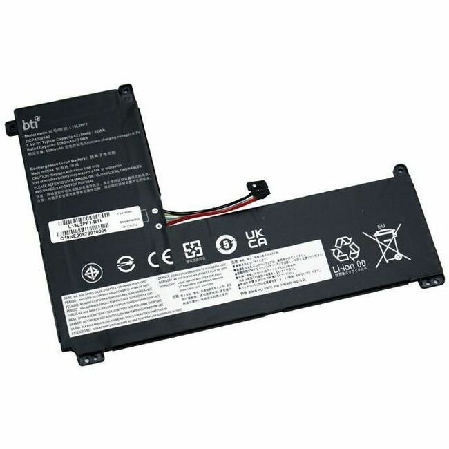 BTI L19L2PF1-BTI 7.6V 32WHR LI-ION BATTERY 5B10W42959, L19L2PF1, 5B10W42963, L19M2PF1, 5B10W42964, SB10W42961, L19C2PF1, SB10W42962 IDEAPAD 1-11IGL05, IDEAPAD 1-11IGL05 81VT, IDEAPAD 1-14IGL05, IDEAPAD 1-14IGL05 81VU - L19L2PF1-BTI