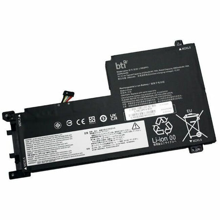 BTI L19C3PF4-BTI 11.1V 44WHR LI-ION BATTERY 5B10W86955, L19C3PF4, 5B10W86959, L19D3PF3, 5B11N52042, SB10W86941, 5B11N56343, SB10W86951 IDEAPAD 5-15ALC05, IDEAPAD 5-15ALC05 82LN, IDEAPAD 5-15ARE05, IDEAPAD 5-15ARE05 81YQ, IDEAPAD 5-15IIL05, IDEAPAD 5-15IIL05 81YK, IDEAPAD 5-15ITL05, IDEAPAD 5-15ITL05 82FG - L19C3PF4-BTI