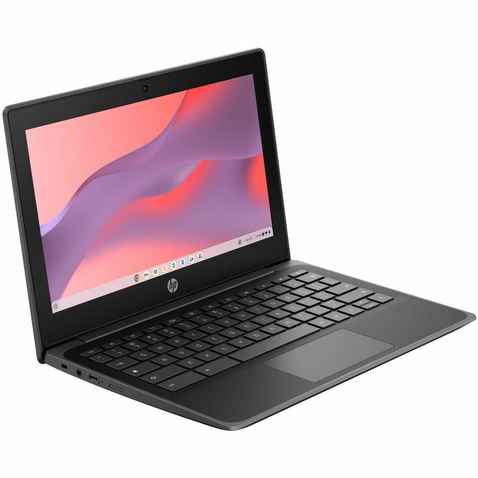 HP Fortis G10 11.6" Touchscreen Chromebook - HD - Intel N-Series N100 - 4 GB - 32 GB Flash Memory - English Keyboard - Jack Black - Smart Buy - 9R3B3UT#ABA