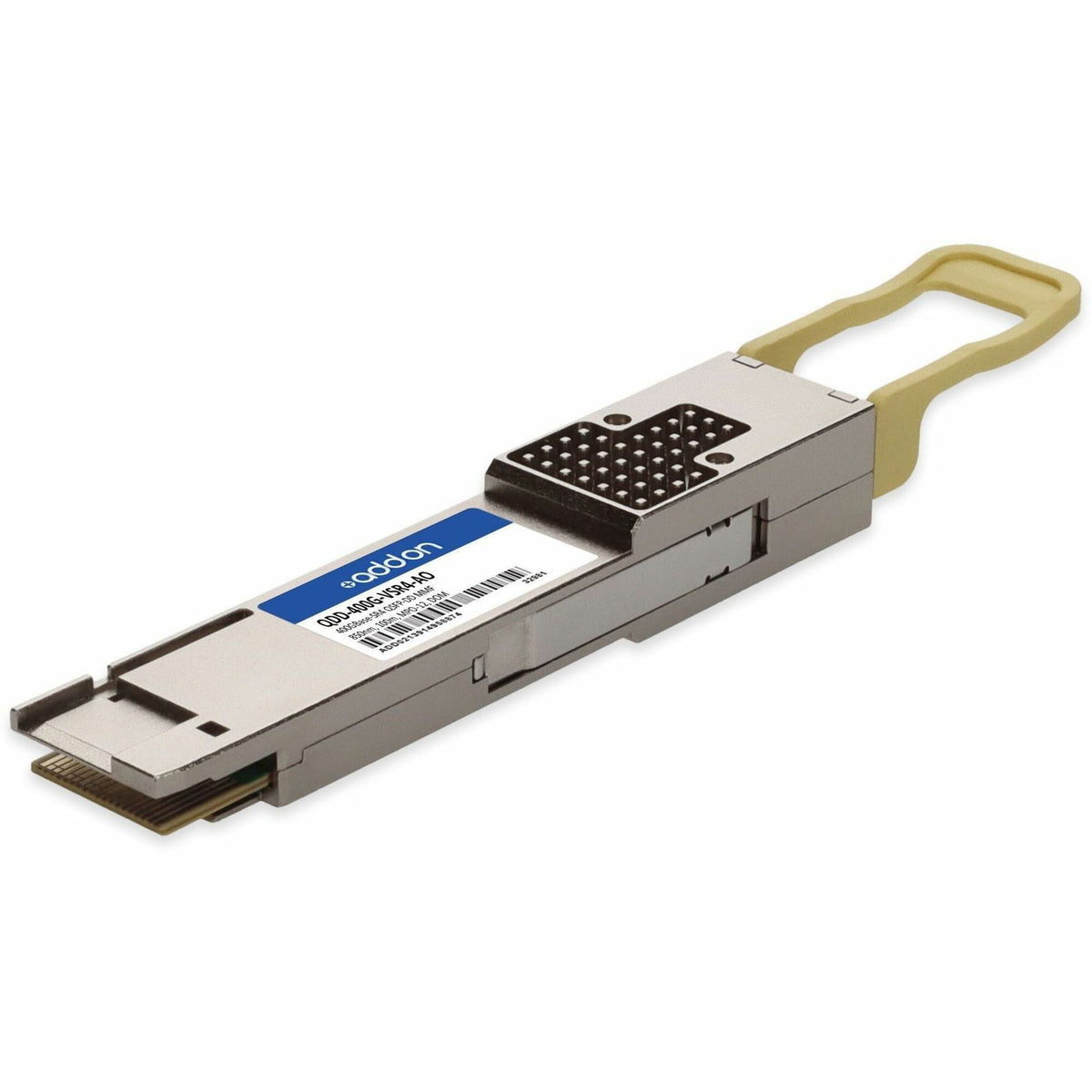 AddOn Arista Networks&reg; QDD-400G-VSR4 Compatible TAA 400GBase-SR4 PAM4 112G QSFP-DD Transceiver (MMF, 850nm, 50m, MPO-12, DOM, CMIS 4.0) - QDD-400G-VSR4-AO