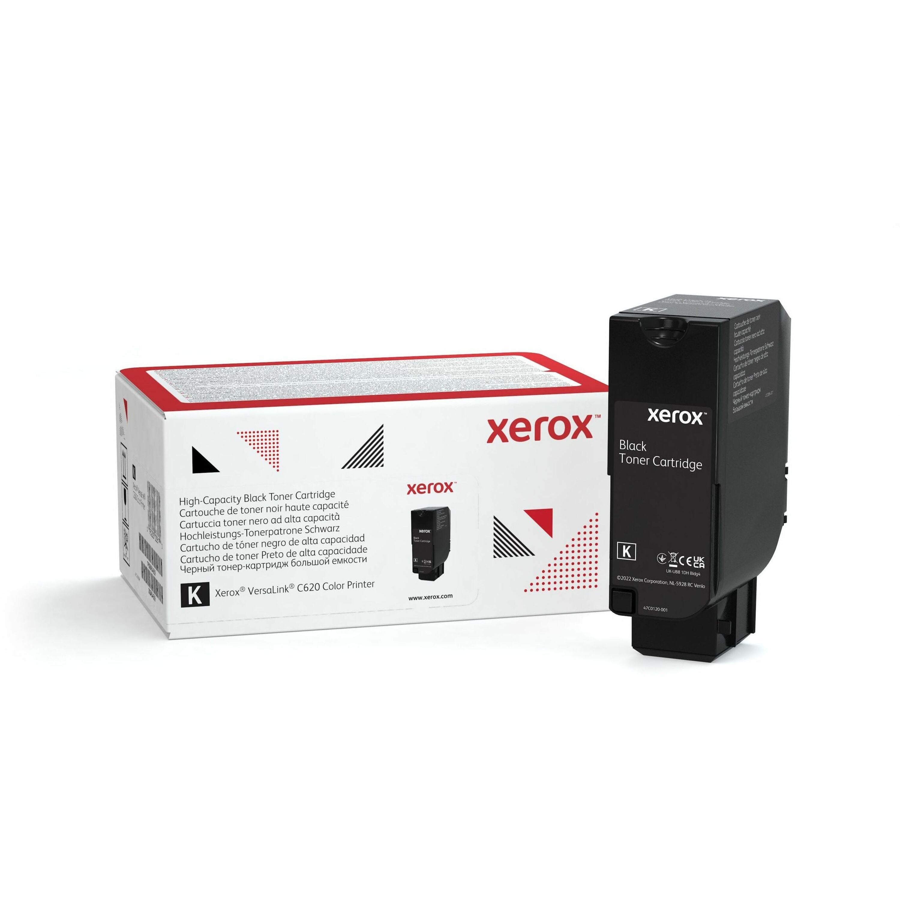 Xerox Genuine Xerox&reg; VersaLink&reg; C620 Color Printer Black High capacity Toner Cartridge (20000 Pages) - 006R04624 - 006R04624