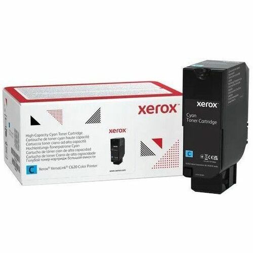 Xerox Original High Yield Laser Toner Cartridge - Cyan Pack - 006R04625