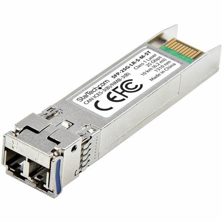 StarTech.com MSA-Compliant SFP-25G-LR-S SFP28 Module, 25Gb Single Mode Fiber (SMF), 25GBASE-LR LC Transceiver, 1310nm, 10km (6.2mi), DDM - SFP-25G-LR-S-M-ST