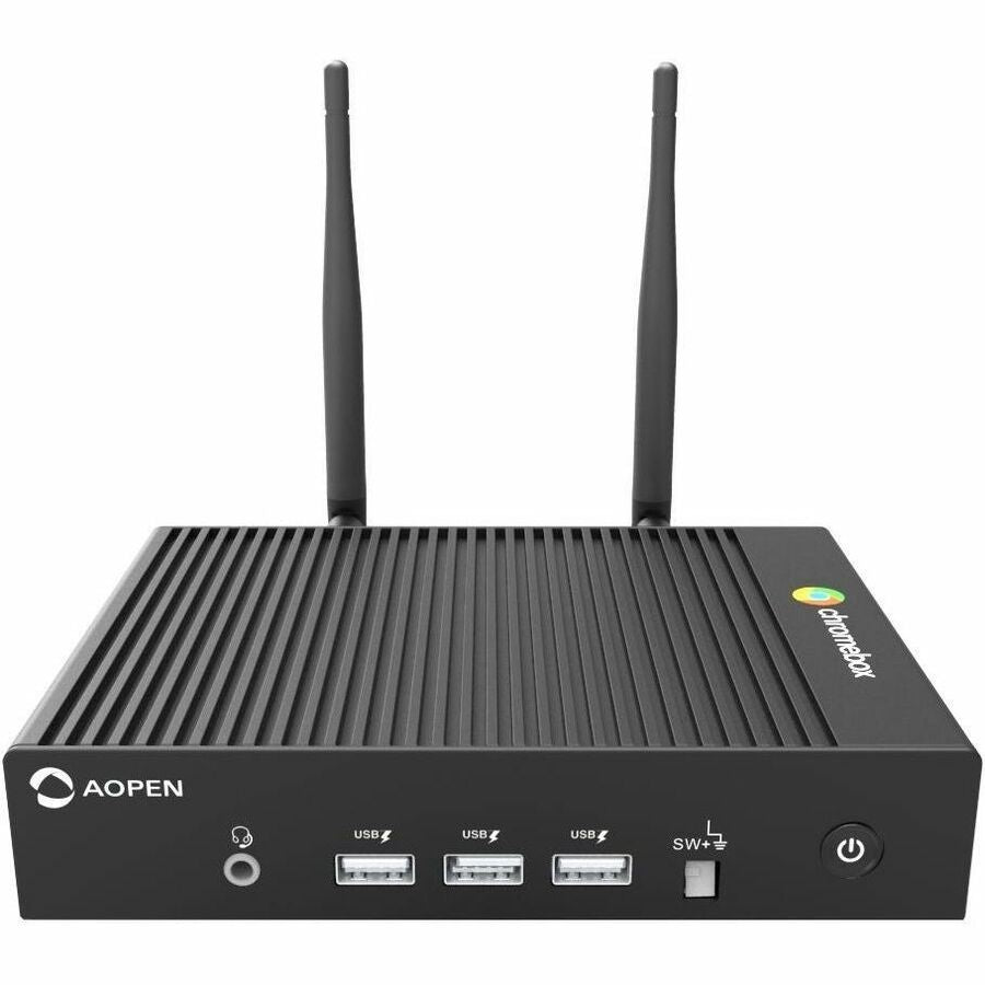 AOPEN Chromebox Mini 2 Enterprise Upgrade - Intel Celeron N4500 - Fanless - Wifi 6 - 8 GB RAM - 32 GB eMMC - 3 Year Warranty - Military grade - 91.CM200.GA20