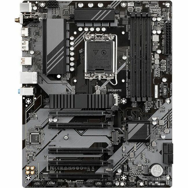 Gigabyte Ultra Durable B760 DS3H AX Gaming Desktop Motherboard - Intel B760 Chipset - Socket LGA-1700 - ATX - B760 DS3H AX
