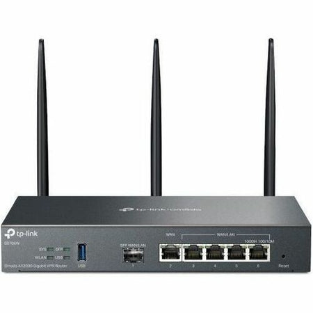 Omada ER706W Wi-Fi 6 IEEE 802.11 a/b/g/n/ac/ax Ethernet Wireless Router - ER706W