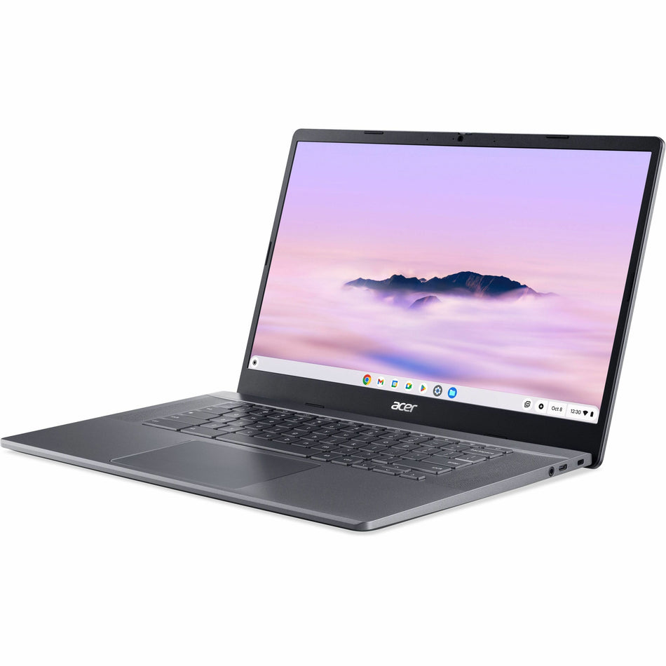 Acer Chromebook Plus 515 CBE595-1T CBE595-1T-364P 15.6" Touchscreen Chromebook - Full HD - Intel Core i3 13th Gen i3-1315U - 8 GB - 256 GB SSD - English (US) Keyboard - Steel Gray - NX.KRCAA.007