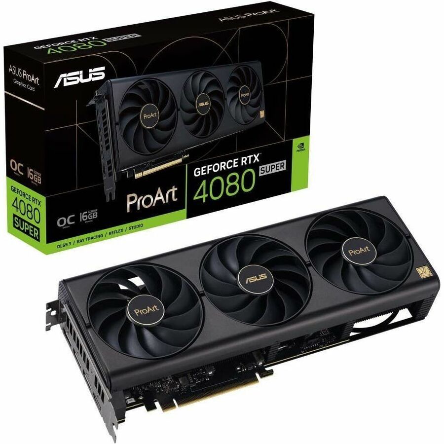 Asus NVIDIA GeForce RTX 4080 SUPER Graphic Card - 16 GB GDDR6X - PROART-RTX4080S-O16G