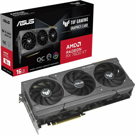 TUF AMD Radeon RX 7600 XT Graphic Card - 16 GB GDDR6 - TUF-RX7600XT-O16G-GAMING