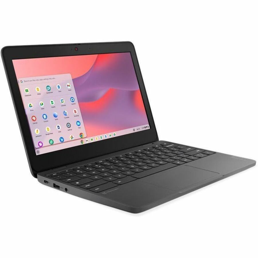 Lenovo 100e Chromebook Gen 4 83G80001US 11.6" Touchscreen Chromebook - HD - Intel N-Series N100 - 8 GB - 64 GB Flash Memory - English Keyboard - Graphite Gray - 83G80001US