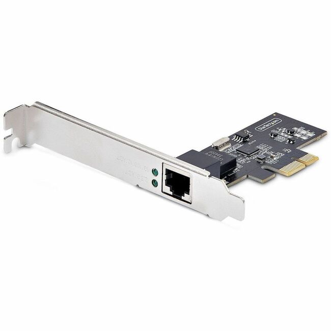 StarTech.com 1-Port 2.5G NBASE-T PCIe Network Card, Computer Network Interface Card, Intel&reg;I225-V; Single-Port Ethernet, Multi-Gigabit NIC - PR12GI-NETWORK-CARD