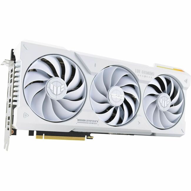 TUF NVIDIA GeForce RTX 4070 Ti SUPER Graphic Card - 16 GB GDDR6X - TUF-RTX4070TIS-O16G-WHITE-GAMING