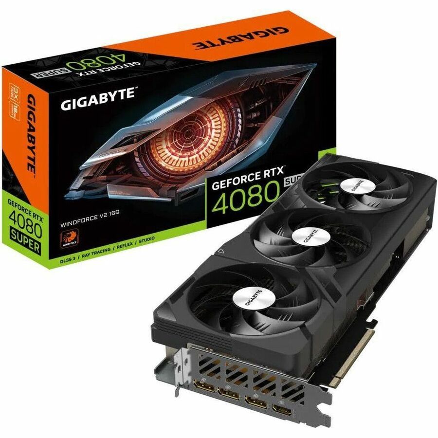 Gigabyte NVIDIA GeForce RTX 4080 SUPER Graphic Card - 16 GB GDDR6X - GV-N408SWF3V2-16GD