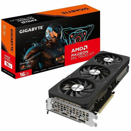 Gigabyte AMD Radeon RX 7600 XT Graphic Card - 16 GB GDDR6 - GV-R76XTGAMING OC-16GD