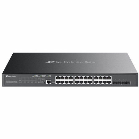 TP-Link 24-Port Gigabit and 4-Port 10GE SFP+ L2+ Managed Switch with 24-Port PoE+ - SG3428XMP