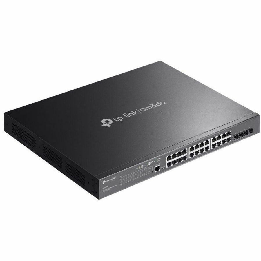 TP-Link 28-Port Gigabit L2+ Managed Switch with 24-Port PoE+ - SG3428MP