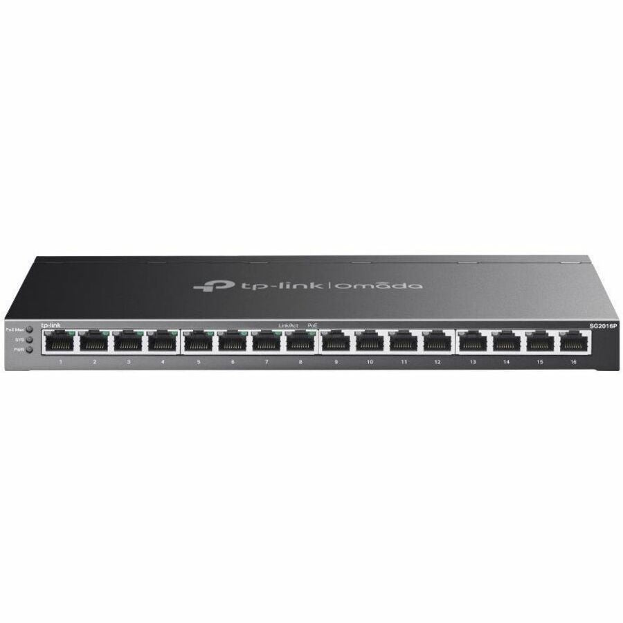 Omada Omada 16-Port Gigabit Smart Switch with 8-Port PoE+ - SG2016P