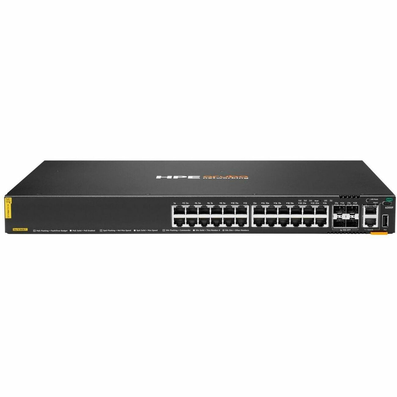 Aruba CX 6200F 24-Ports Ethernet Switch - JL725B#AKM