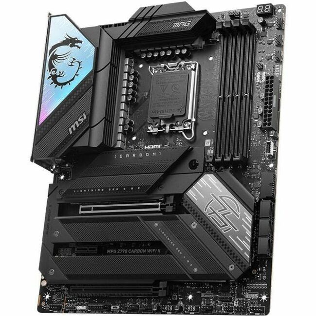 MSI MPG Z790 CARBON WIFI II Gaming Desktop Motherboard - Intel Z790 Chipset - Socket LGA-1700 - ATX - Z790CARBWIFIII