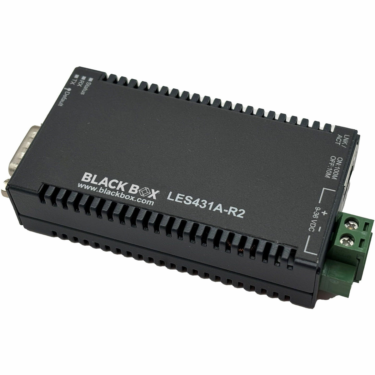 Black Box LES400 Series Industrial Serial Modbus Device Server - 1-Port - LES431A-R2