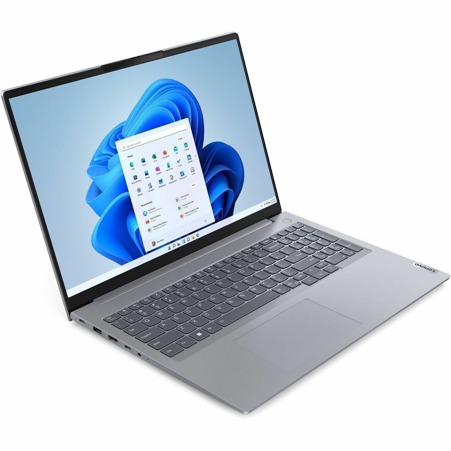 Lenovo ThinkBook 16 G7 IML 21MS0066US 16" Touchscreen Notebook - WUXGA - Intel Core Ultra 7 155U - 16 GB - 512 GB SSD - Storm Gray - 21MS0066US