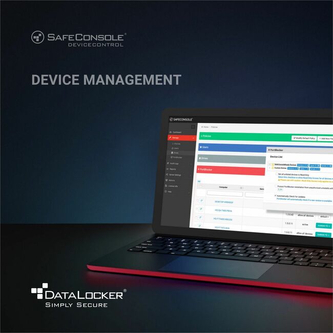 DataLocker Device Management Secure USB - License - 1 Device - 1 Year - DML-1