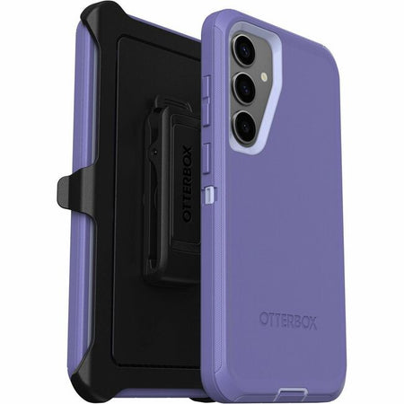 OtterBox Defender Carrying Case (Holster) Samsung Galaxy S24+ Smartphone - Mountain Majesty (Purple) - 77-94490