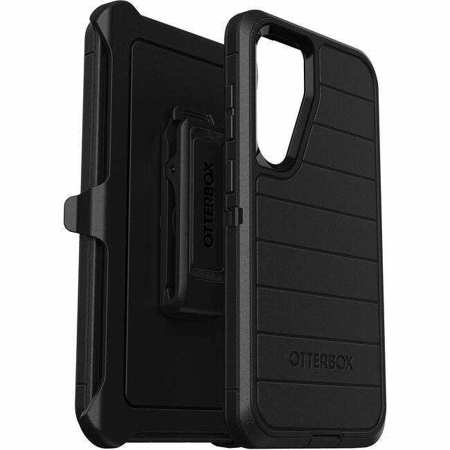 OtterBox Defender Series Pro Rugged Carrying Case (Holster) Samsung Galaxy S24+ Smartphone - Black - 77-94629