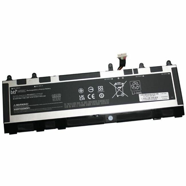 BTI M73470-005-BTI 11.58V 76WHR LI-ION BATTERY 4C145AV, M64306-171, WP06076XL-PL, 6V8U5AV, M64306-1C1, WP06XL, 749Y0AV, M73470-005, HSTNN-IB9Z, WP06076XL ZBOOK FIREFLY 16 G9, ZBOOK FIREFLY 16 G10, ELITEBOOK 865 16 G9, ELITEBOOK 865 16 G10, ELITEBOOK 860 16 G9, ELITEBOOK 860 16 G10, 94H74UC#ABA, 947K4UC#ABA, 89D75UT#ABA, 89D74UT#ABA, 89D70UT#ABA, 740J2AV - M73470-005-BTI
