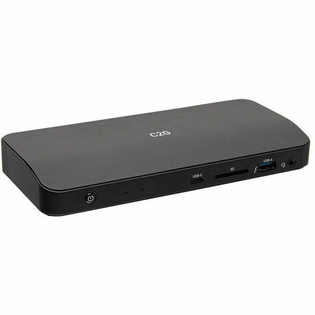 C2G Thunderbolt™ 3 USB-C 11-in-1 8K UHD Docking Station with DisplayPort, Ethernet, USB, SD Card Reader (TAA Compliant) - C2G54536