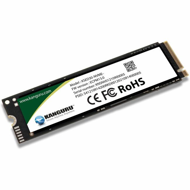 Kanguru Defender Opal SED30 KSED30-NVME-Series 1 TB Solid State Drive - M.2 2280 Internal - PCI Express NVMe (PCI Express NVMe 4.0 x4) - TAA Compliant - KSED30-NVME-1T