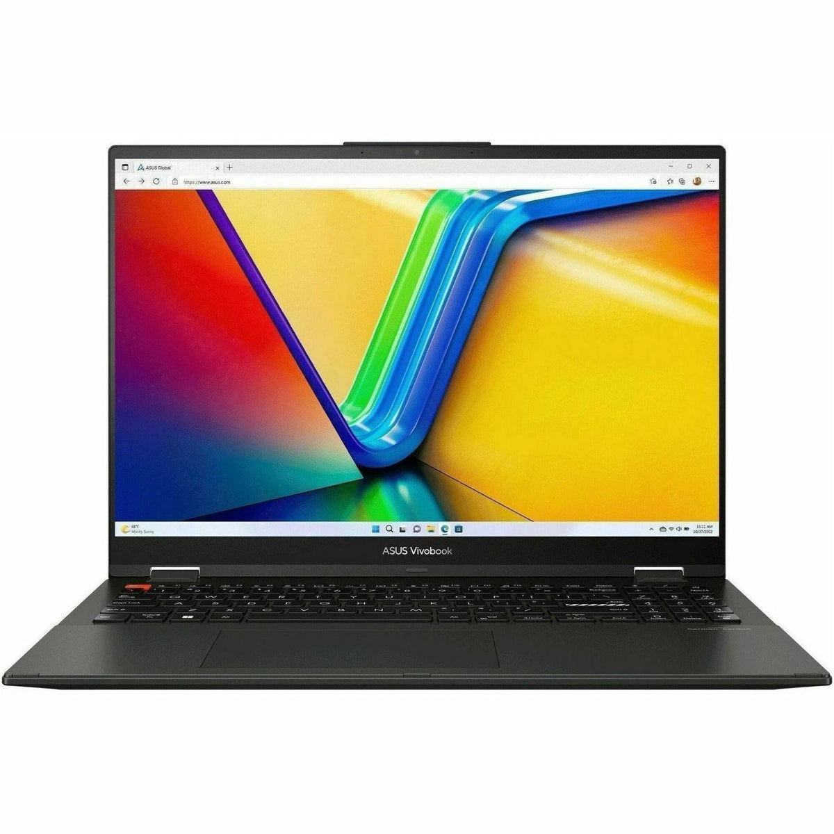 Asus Vivobook S 16 Flip TP3604 TP3604VA-DS74T 16" Touchscreen Convertible 2 in 1 Notebook - WUXGA - Intel Core i7 13th Gen i7-13700H - Intel Evo Platform - 16 GB - 512 GB SSD - Midnight Black - TP3604VA-DS74T