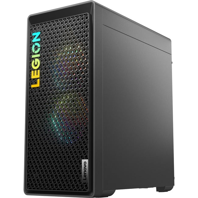 Lenovo Legion T5 26IRB8 90UT001RUS Gaming Desktop Computer - Intel Core i7 14th Gen i7-14700F - 32 GB - 1 TB HDD - 1 TB SSD - Tower - Storm Gray - 90UT001RUS