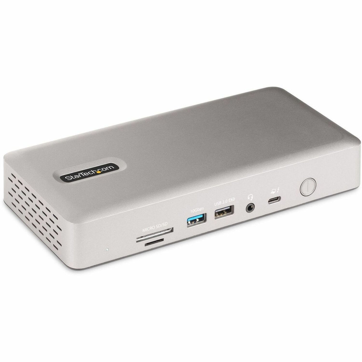 StarTech.com Universal USB4 & Thunderbolt 4 Docking Station, Quad Display on Windows, Dual Display on MacBook, HDMI DP Dock, 98W Charging - 132N-TB4USB4DOCK