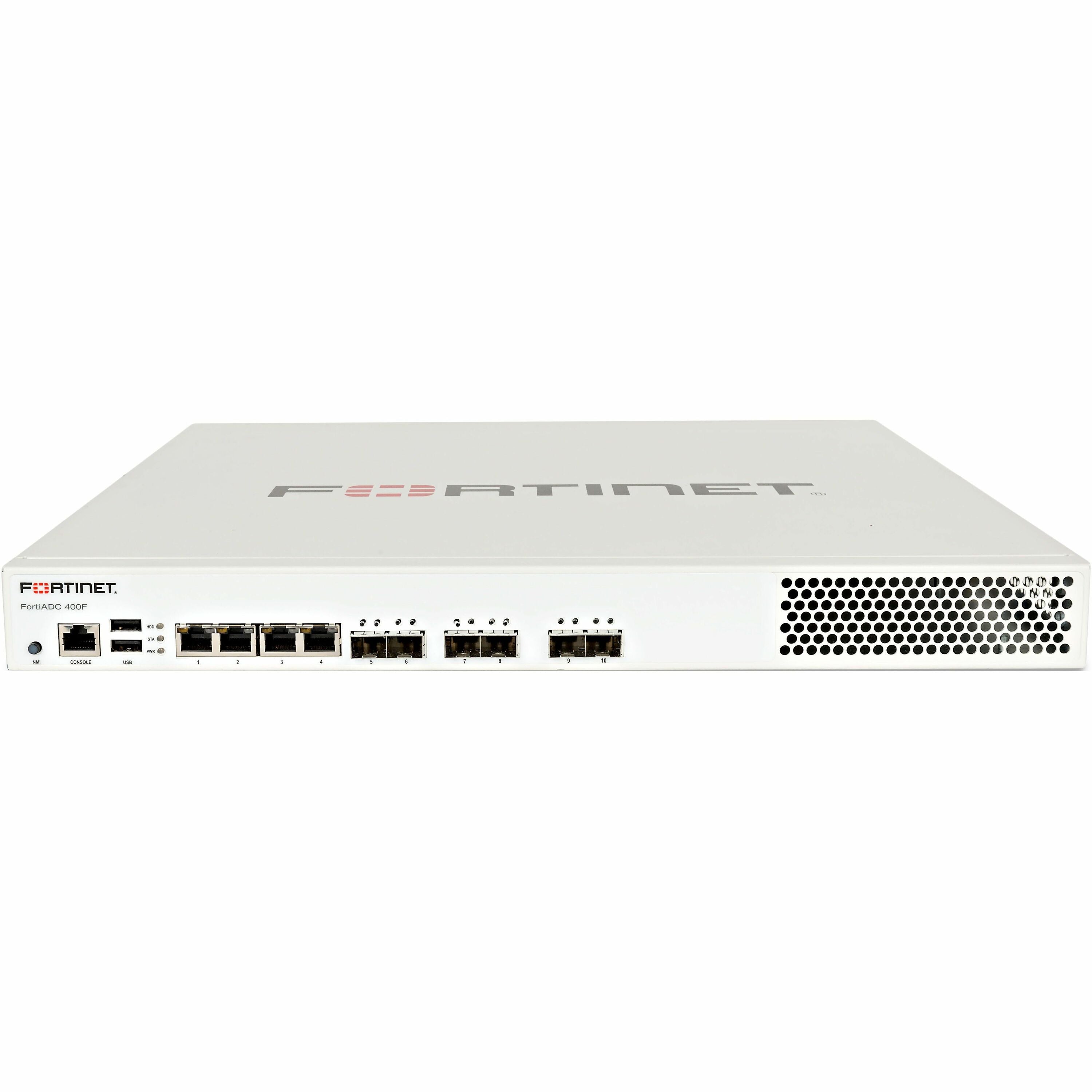 Fortinet FortiADC 400F Network Security Appliance - FAD-400F-BDL-730-12