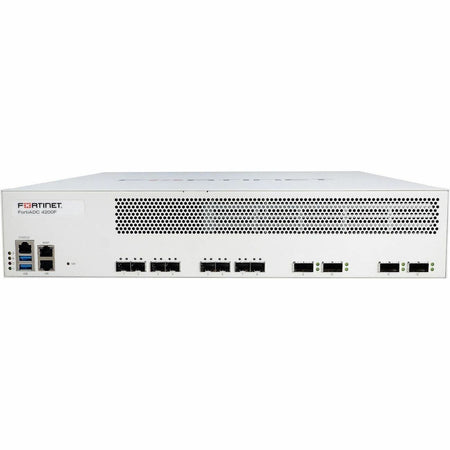 Fortinet FortiADC 4200F-DC Network Security Appliance - FAD-4200F-DC-BDL-731-12