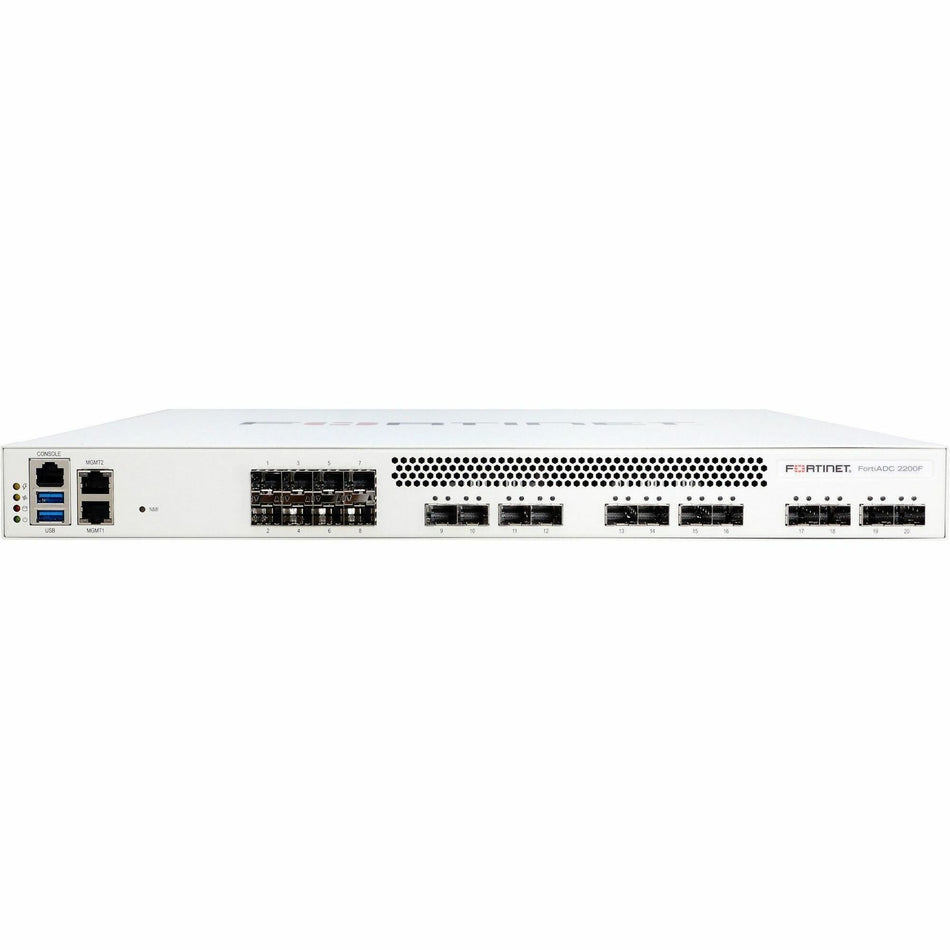 Fortinet FortiADC 2200F Network Security Appliance - FAD-2200F-BDL-732-36