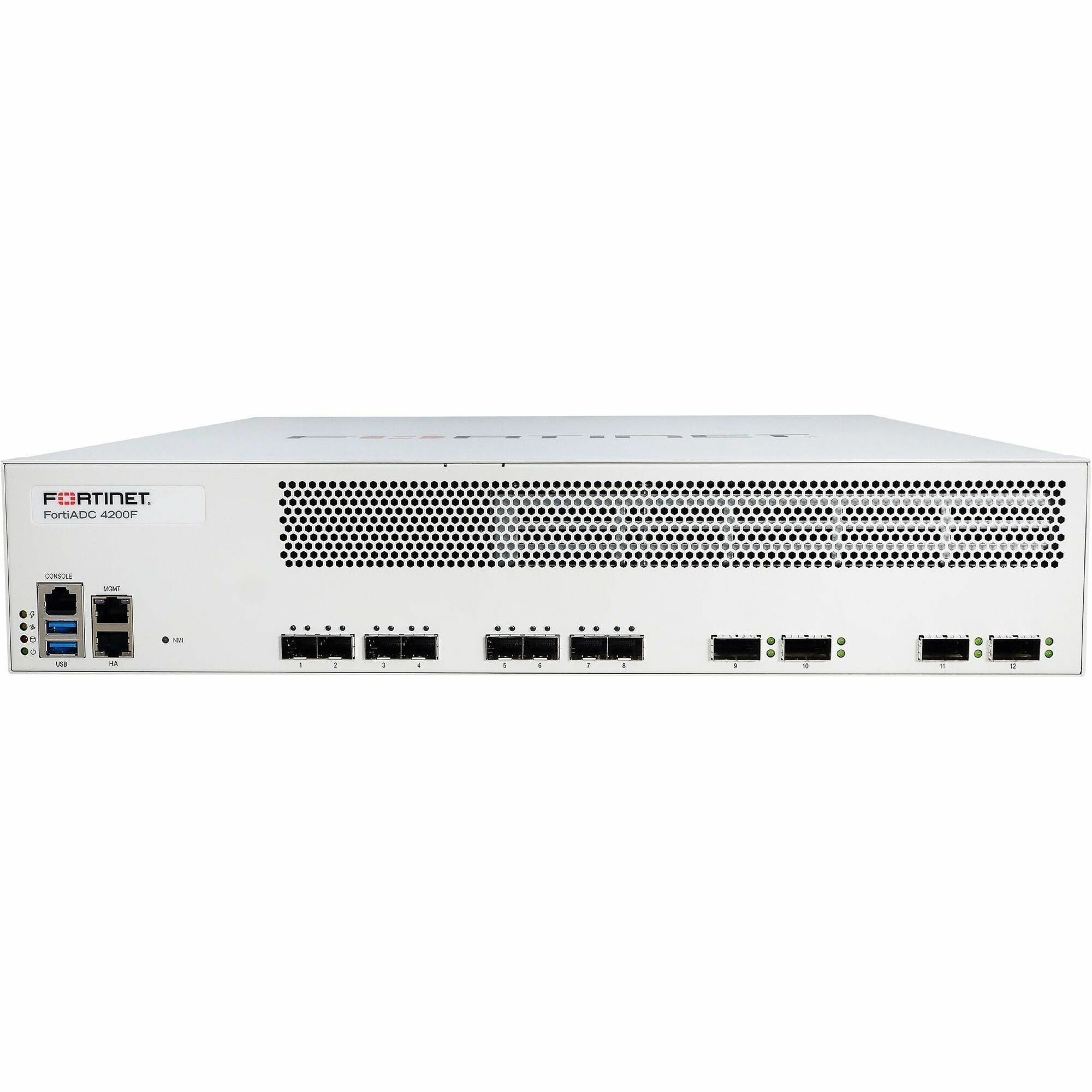 Fortinet FortiADC 4200F Network Security Appliance - FAD-4200F-BDL-731-12