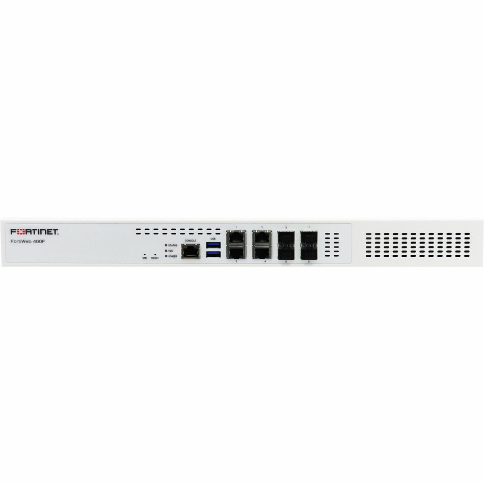 Fortinet FortiWeb 400F Network Security/Firewall Appliance - FWB-400F-BDL-725-36