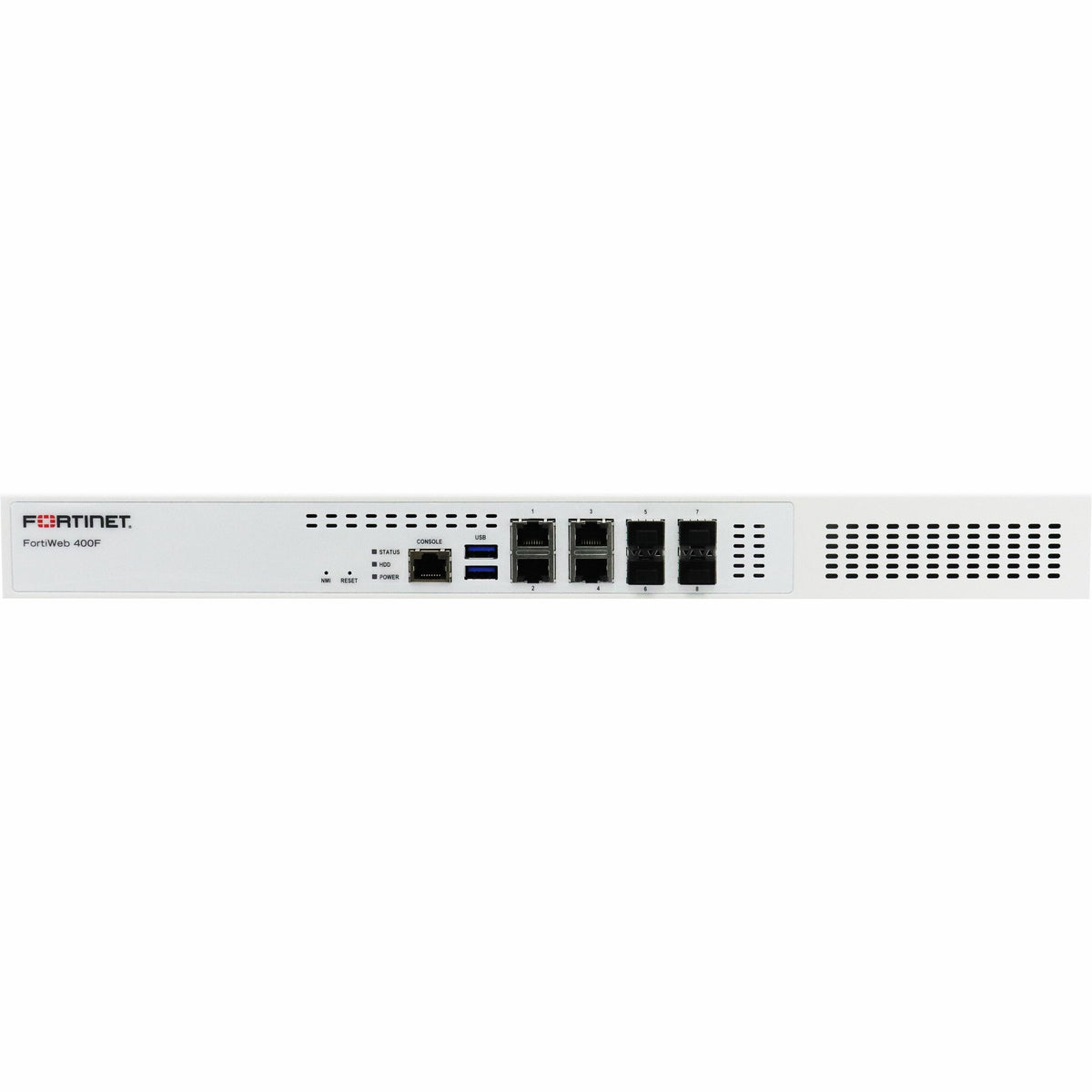 Fortinet FortiWeb 400F Network Security/Firewall Appliance - FWB-400F-BDL-725-12