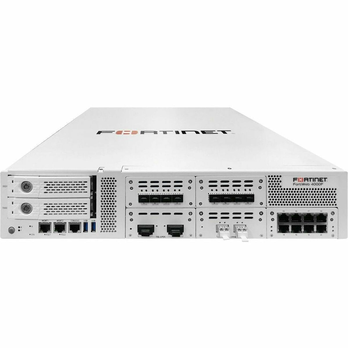 Fortinet FortiWeb FWB-4000F Network Security/Firewall Appliance - FWB-4000F-BDL-725-36