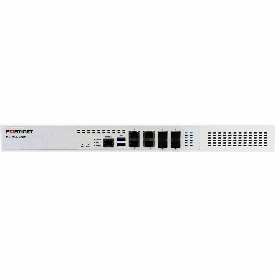 Fortinet FortiWeb 400F Network Security/Firewall Appliance - FWB-400F-BDL-580-36