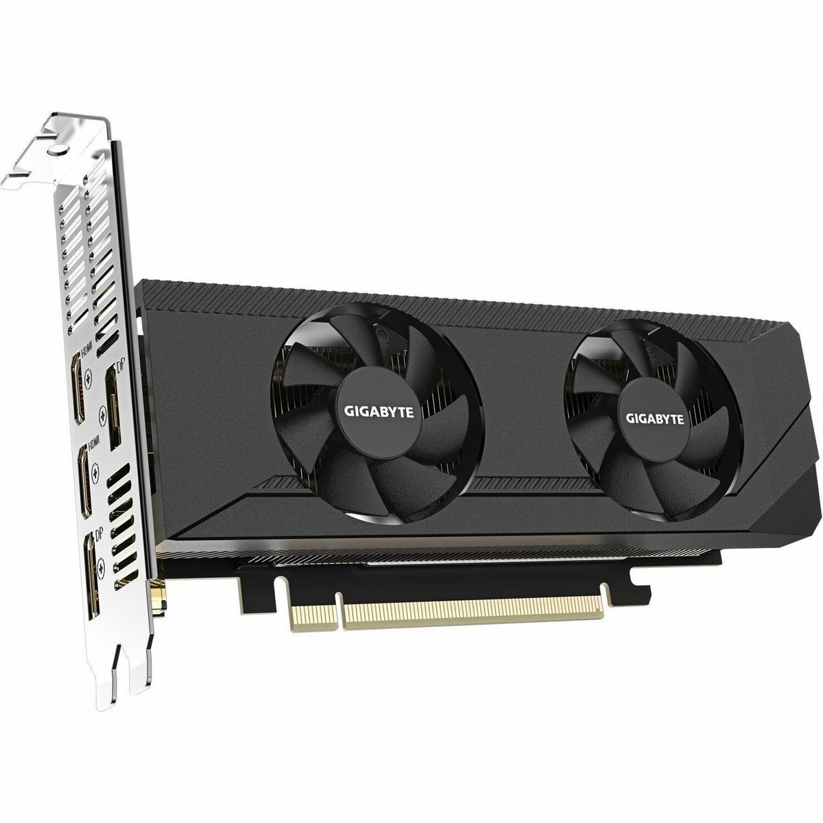 Gigabyte NVIDIA GeForce RTX 3050 Graphic Card - 6 GB GDDR6 - Low-profile - GV-N3050OC-6GL