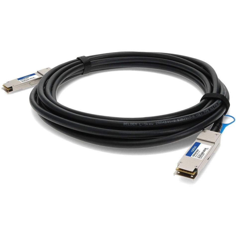 AddOn Edge-corE&reg; ET6402-DAC-2M Compatible TAA 40GBase-CU QSFP+ Direct Attach Cable (Passive Twinax, 2m) - ET6402-DAC-2M-AO