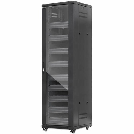 Intellinet Pro Line Network Cabinet with Integrated Fans, 42U - 716253